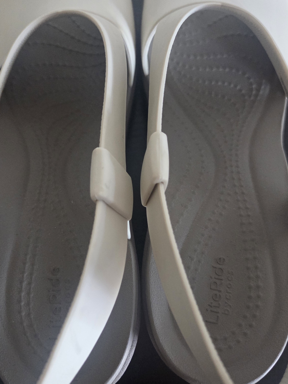 Crocs LiteRide Brooklyn High Wedge Platform Crossover Sandal Women's Size 8 - Picture 7 of 8